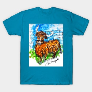 A Bull Looking at you T-Shirt